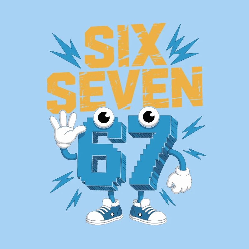 Number Hero 67 dans le style comic