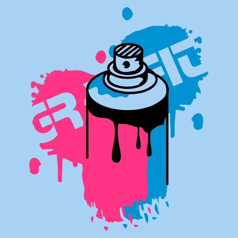 spray can Graffiti Style
