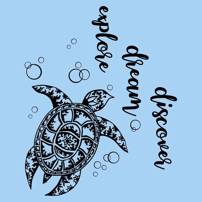 Explore Dream Discover - Turtle