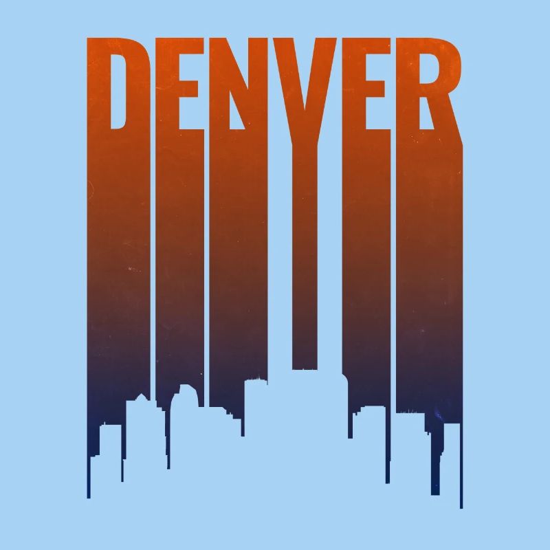 Denver Skyline Gradient