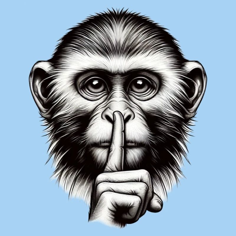 Silent Monkey - Logo
