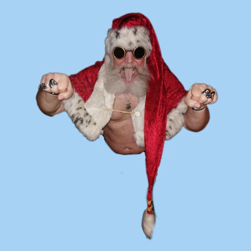 Racing Santa