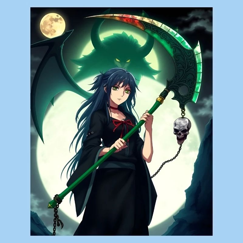 Fatalis Anime Design