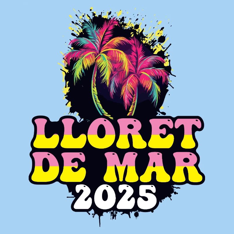 Lloret De Mar 2025 Holiday Palm Trees