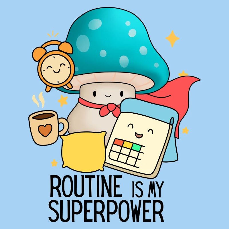 funny autism routine is my superpower