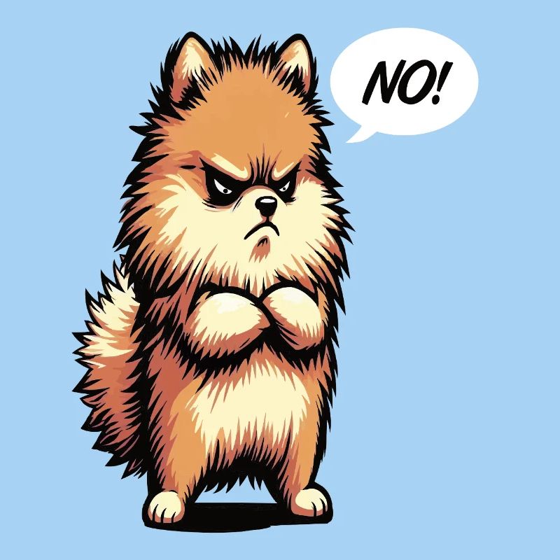 No Pomeranian Dwarf Spitz Dwarf Spitz Holder Spitz