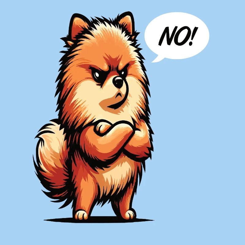 No Pomeranian Dwarf Spitz Dwarf Spitz Holder Spitz