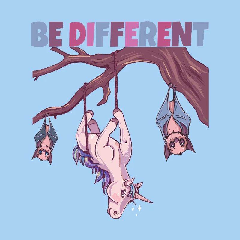 Be Different Einhorn