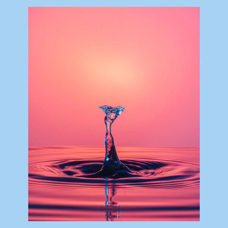 Flüssiger abstrakter Spritzer