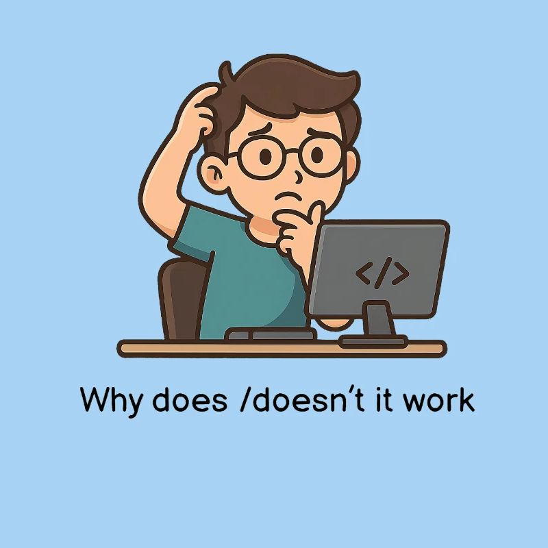 Why does/doesn't it work