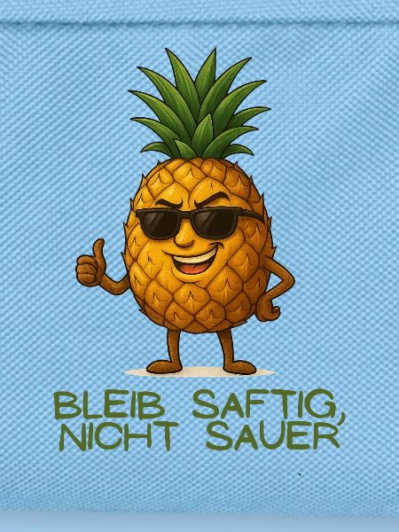 Ananas mit Stil: Bleib saftig