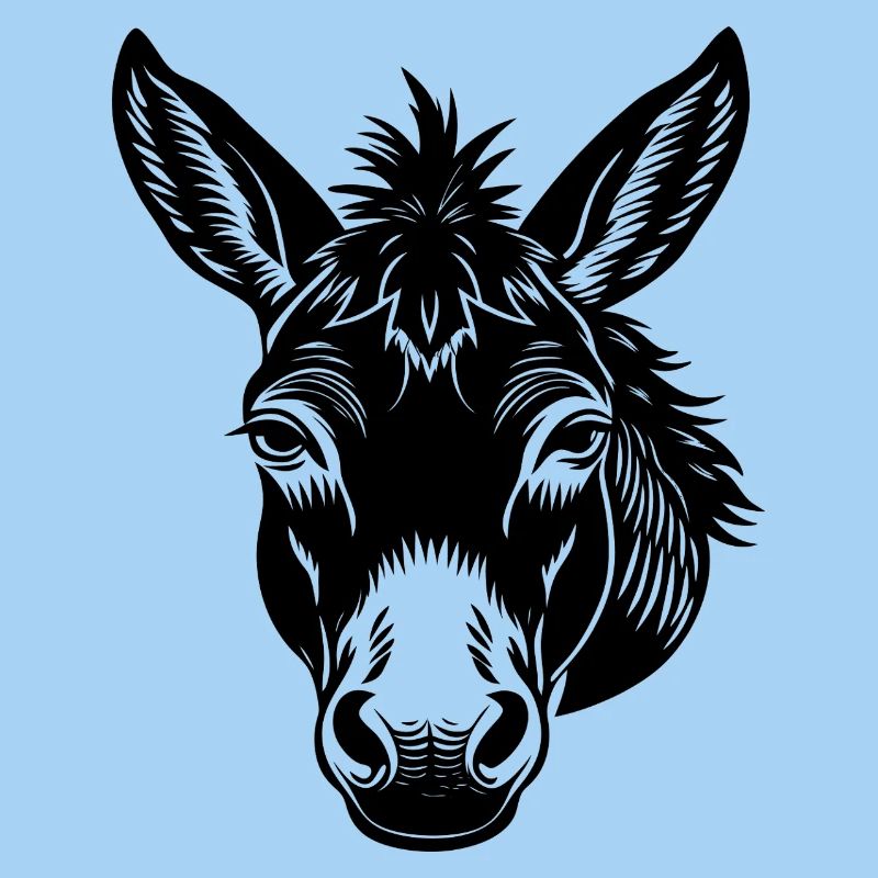 Mule face