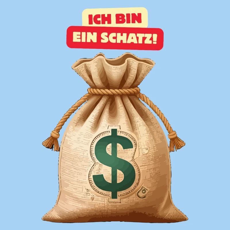 Ich bin ein Schatz Geldsack