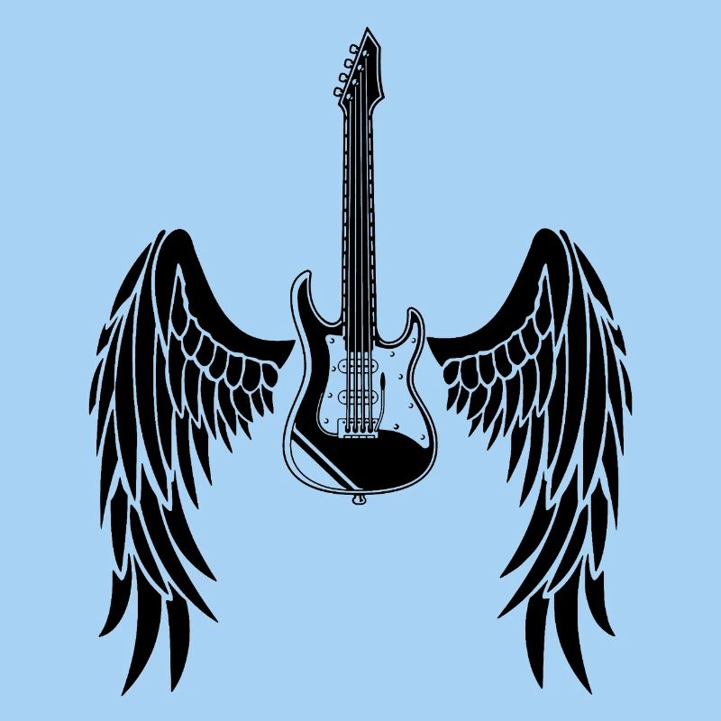 Black Winged Guitar