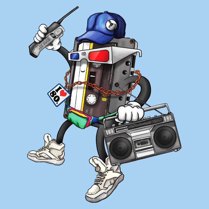 80s Retro Funky Design