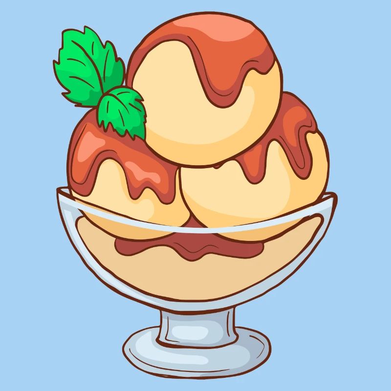 Eis Speiseeis Eiskrem Eiscreme Kugeleis Eisbecher