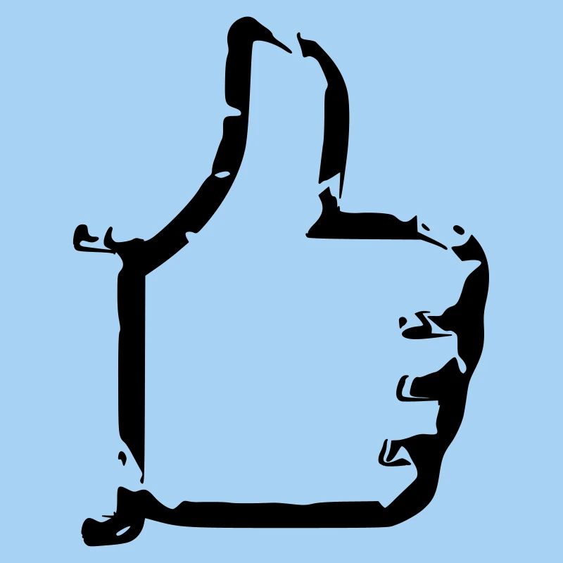 Comme - thumbs up - bande dessinée