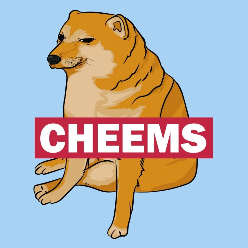 Meme dog Cheems