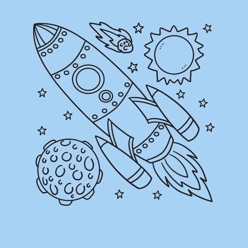 Rocket Space Spaceship