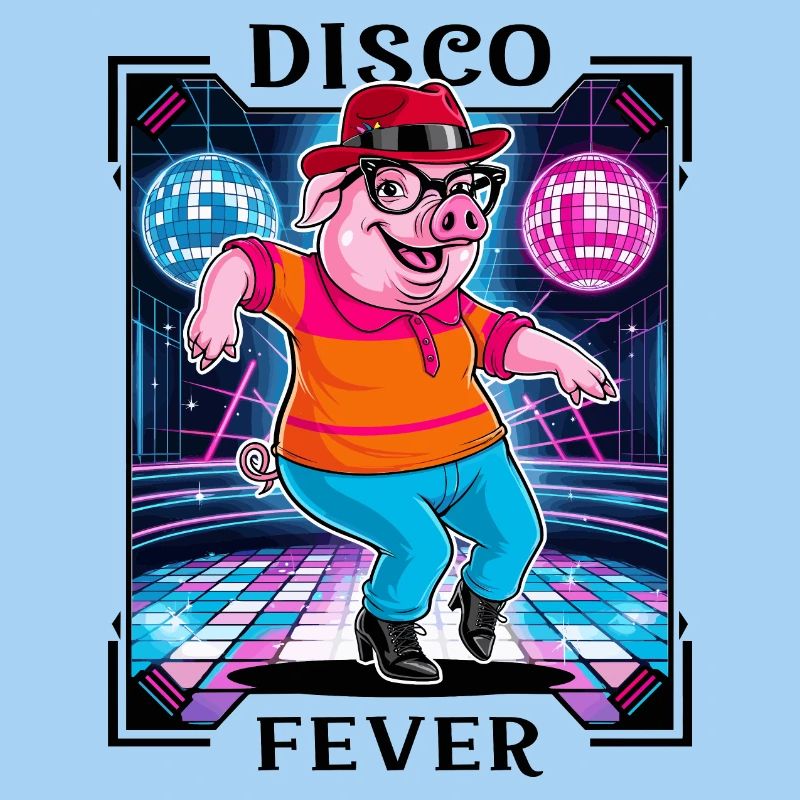 Cool Disco Pig