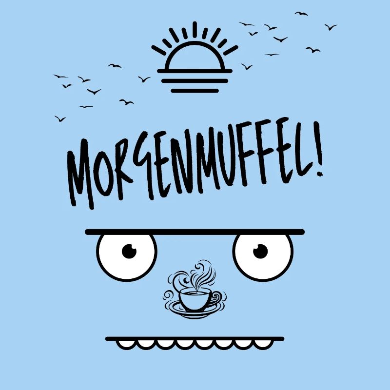 Morgenmuffel mit Kaffee