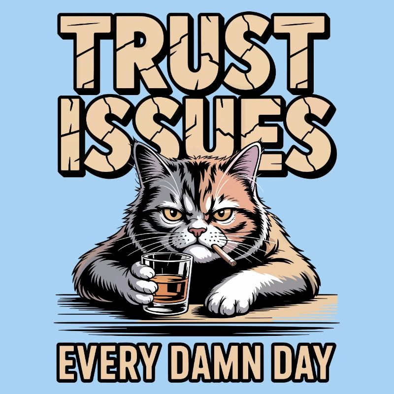 Trust Issues Katze