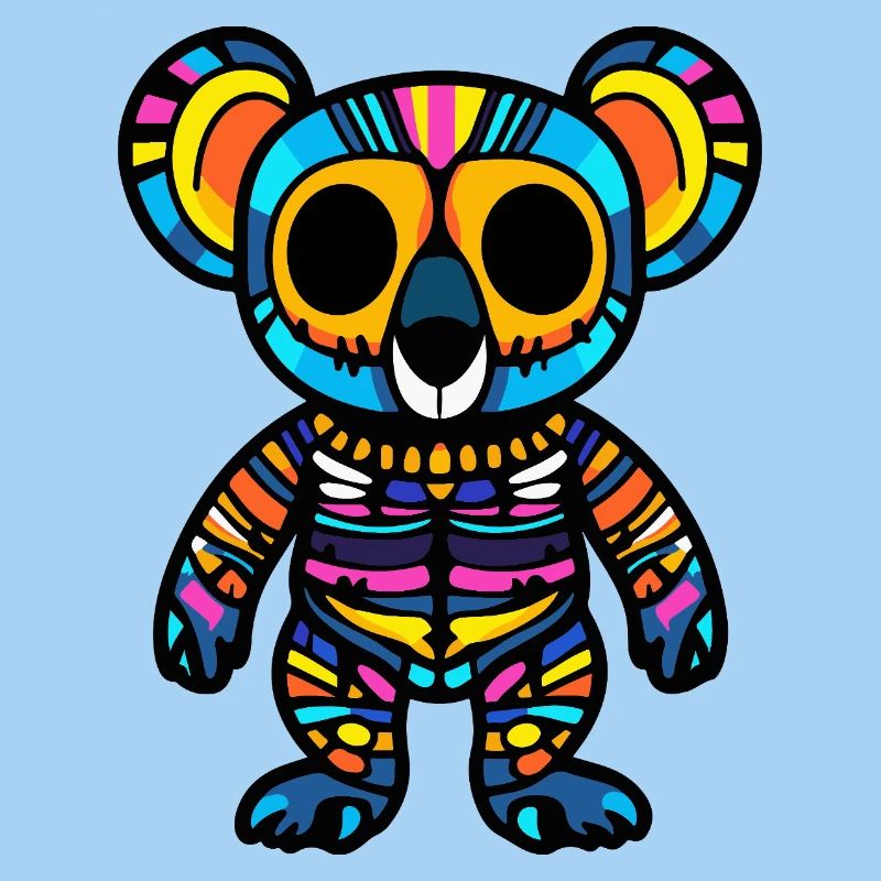 Koala Halloween Zombie