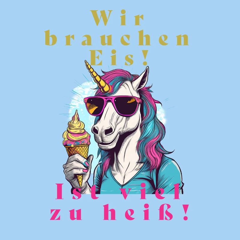 Einhorn Eis vs. Hitze
