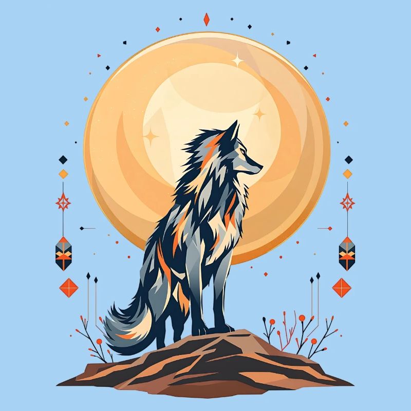 Boho Wolf