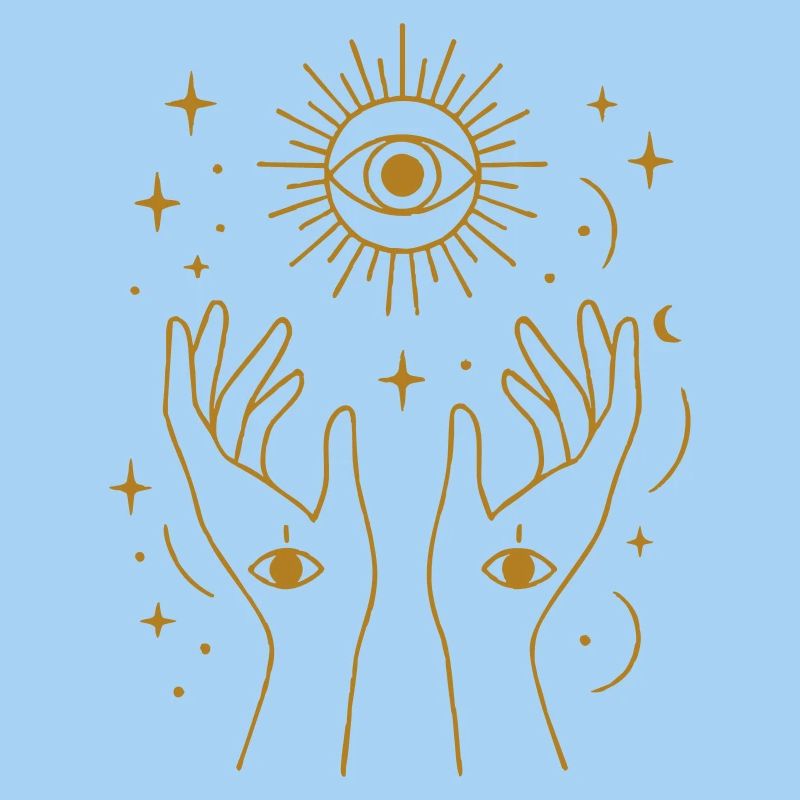 Divine Energy Line Art