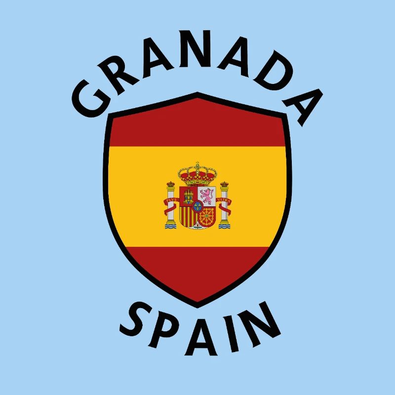 Granada-Spanien-Schild
