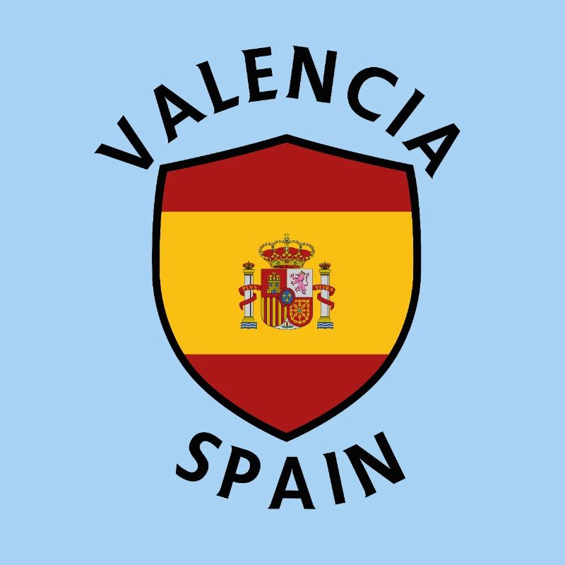 Valencia-Spanien-Schildmuster