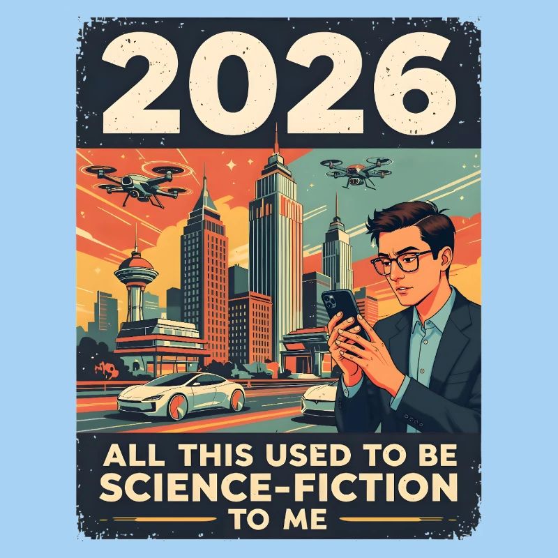 Das Jahr 2026 — klingt nach Science-Fiction, oder?