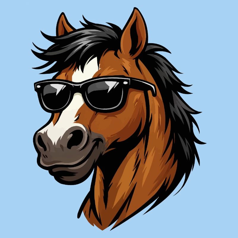 Stud with sunglasses vector swag
