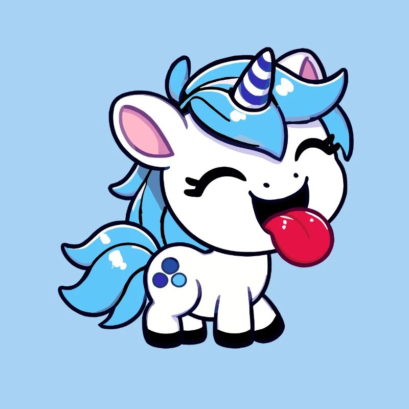 Freches Einhorn