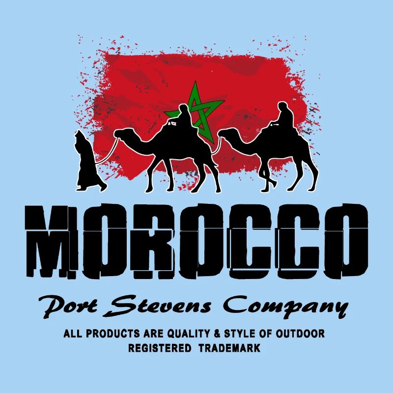Morocco - Camel & Flag