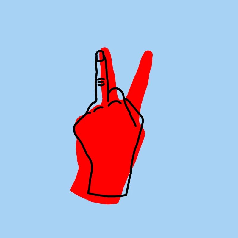 peace red