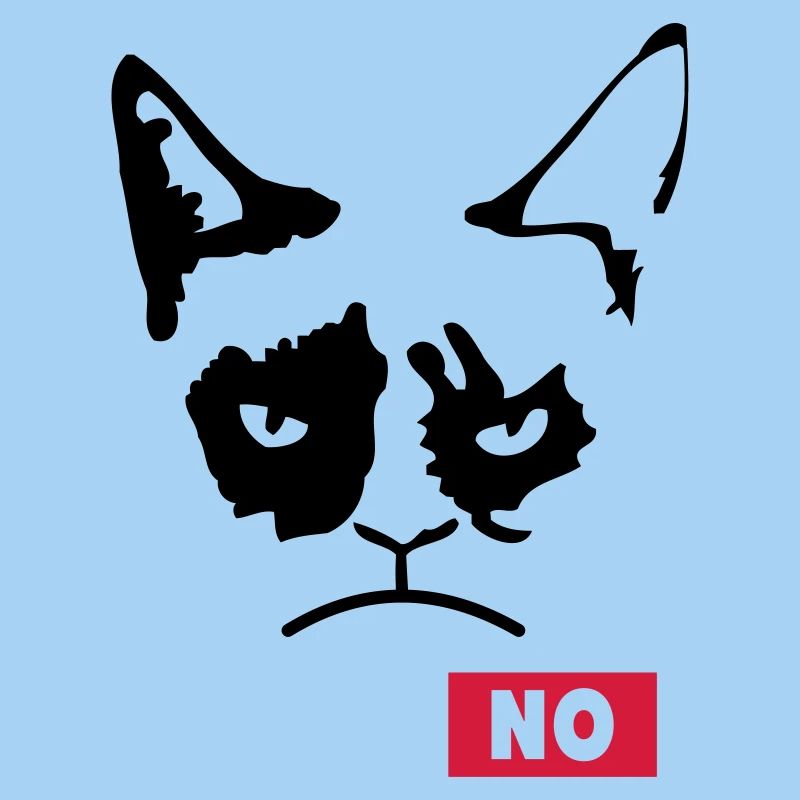Chat grincheux