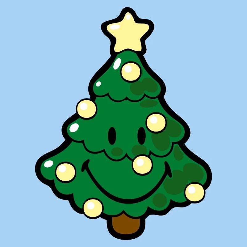 Smiley Christmas Tree