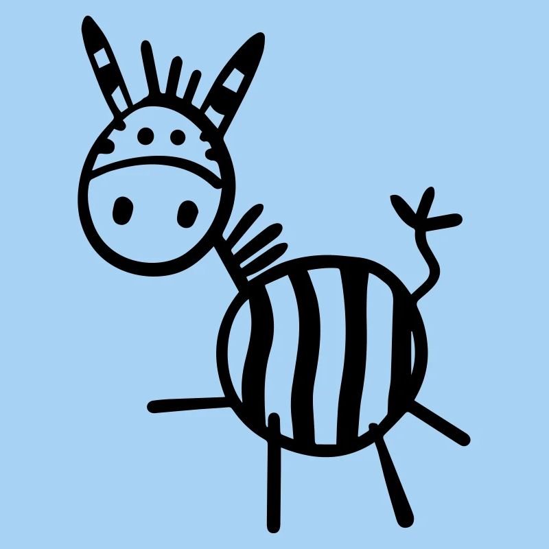 Funny Zebra