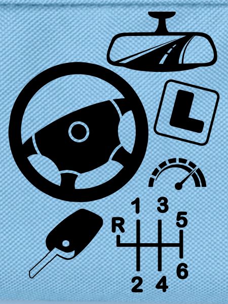 logo Car driving instructor