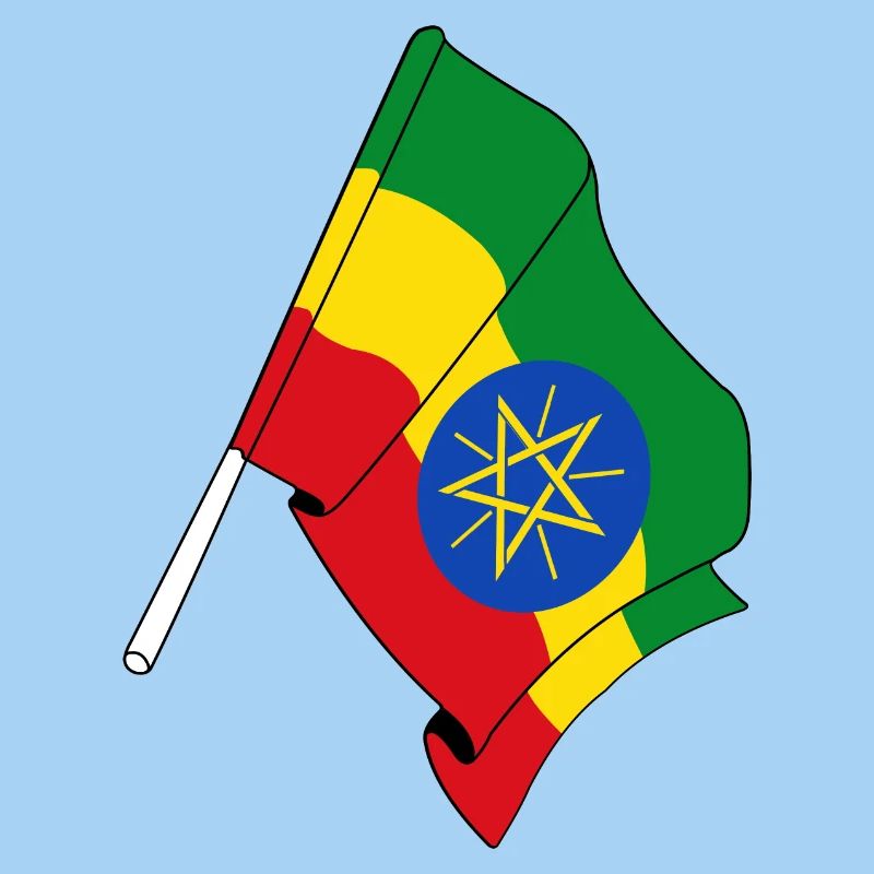 Drapeau de l’Ethiopie