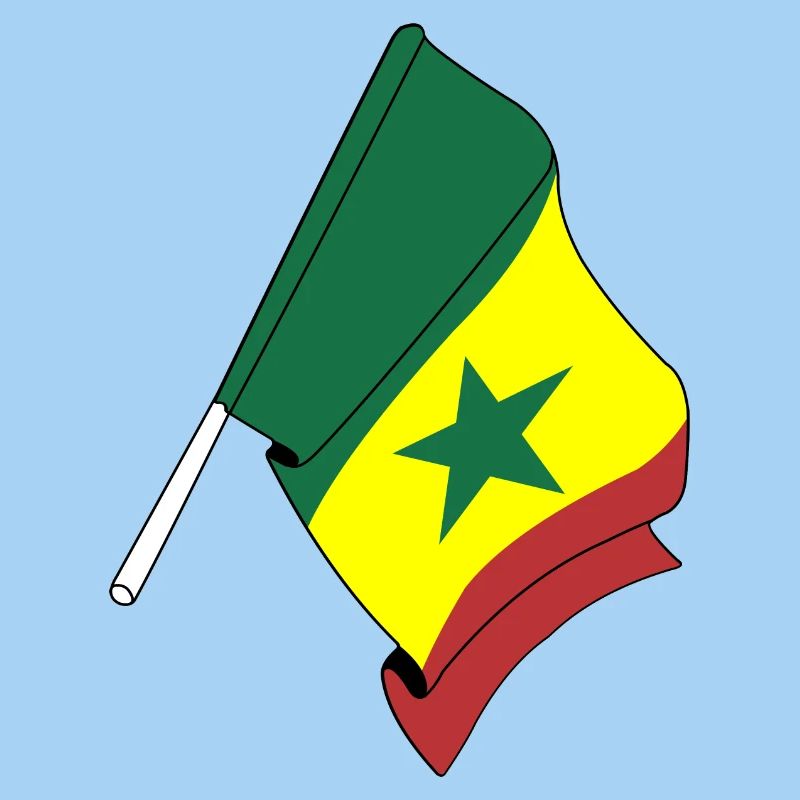 Drapeau du Sénégal