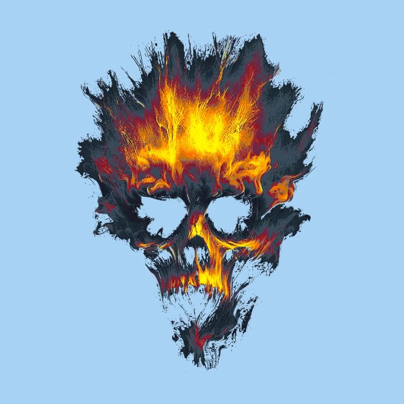 Stylized Skull