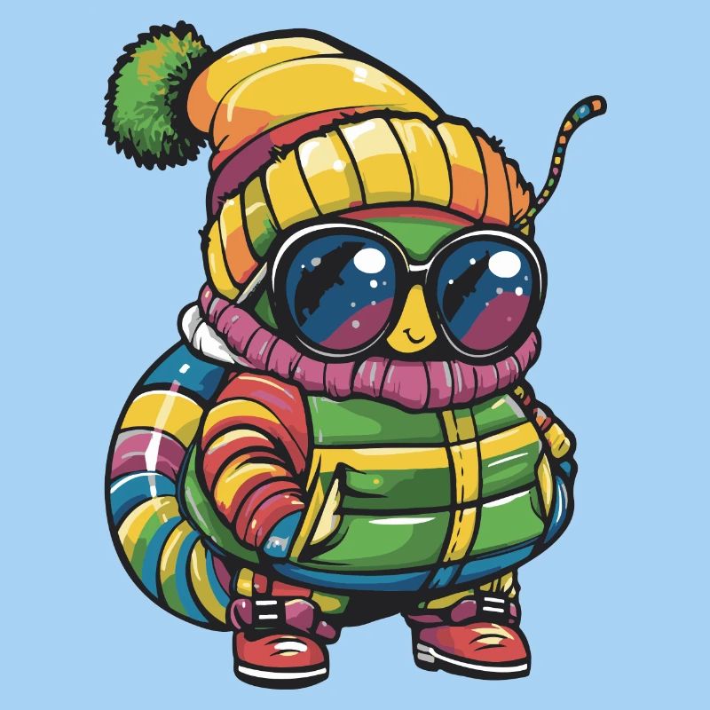 Wurm Winter Comic