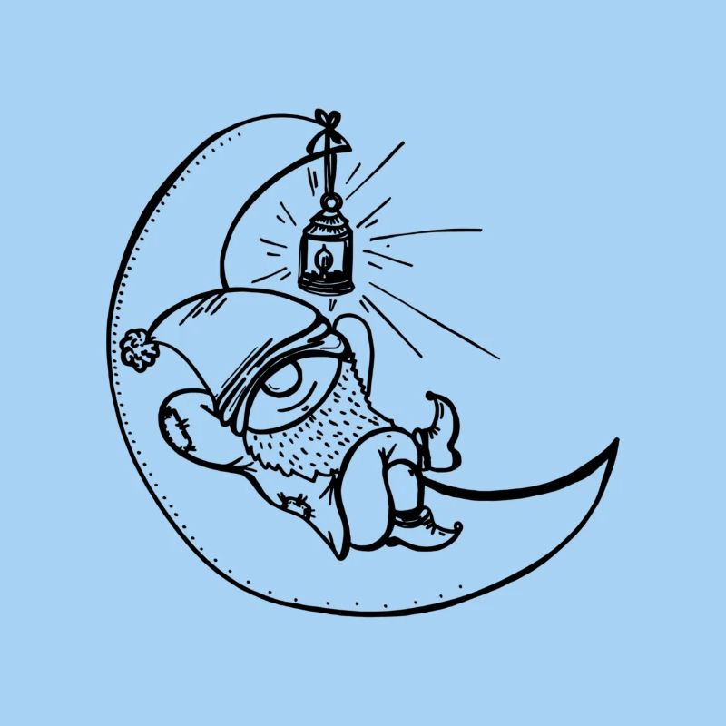 Dwarf in the Moon
