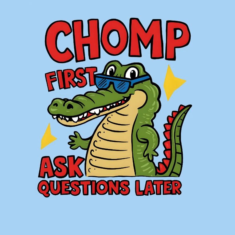 Chomp First, Ask Questions Later