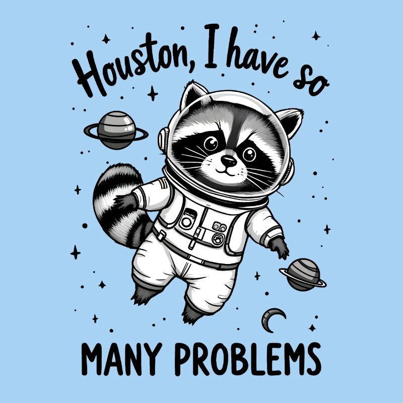 Houston, I have so many problems - Raccoon