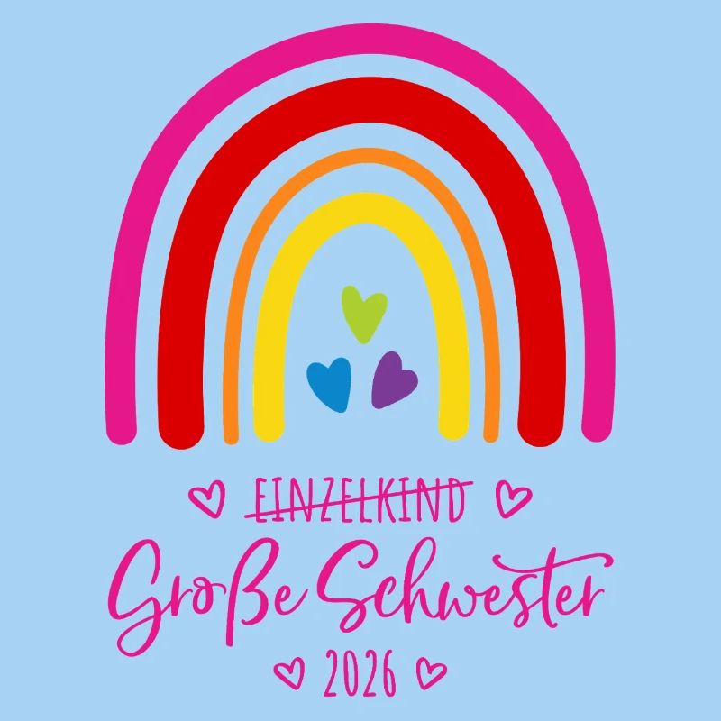 Große Schwester 2026 Regenbogen