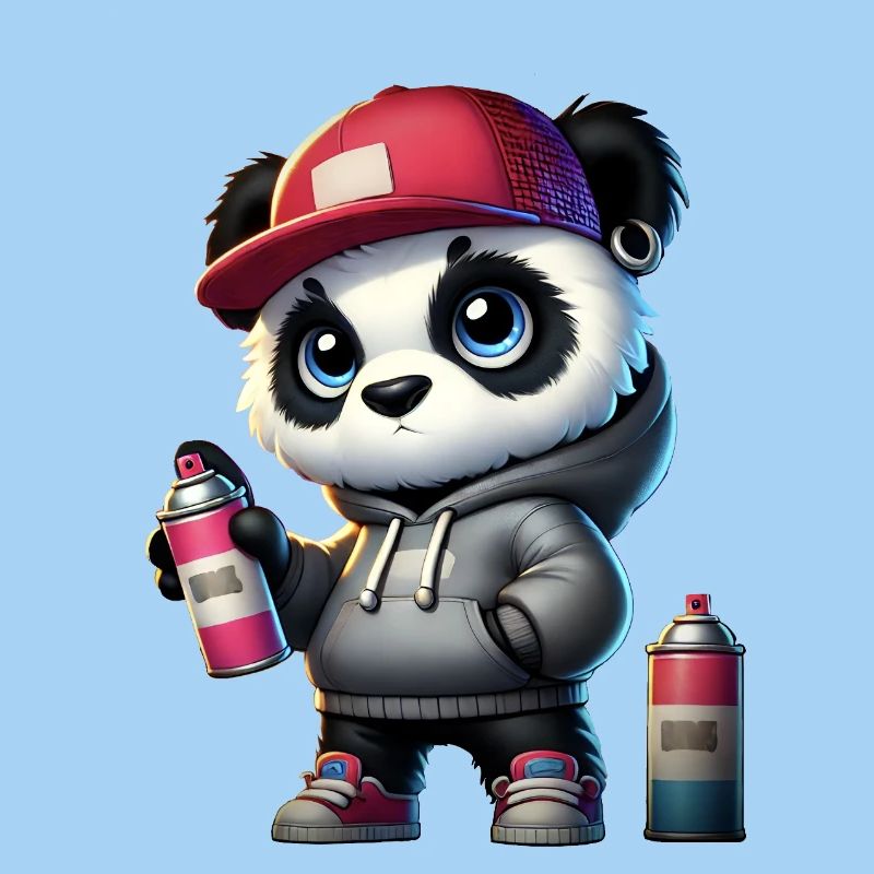 Panda Graffiti